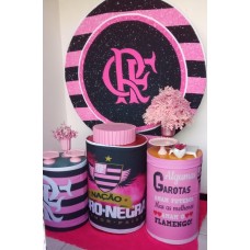 Kit Flamengo Rosa